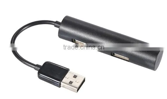 Factory Supply slim shape Low cost USB2.0 Hub high speed 4 ports USB Hub for PC and Laptop