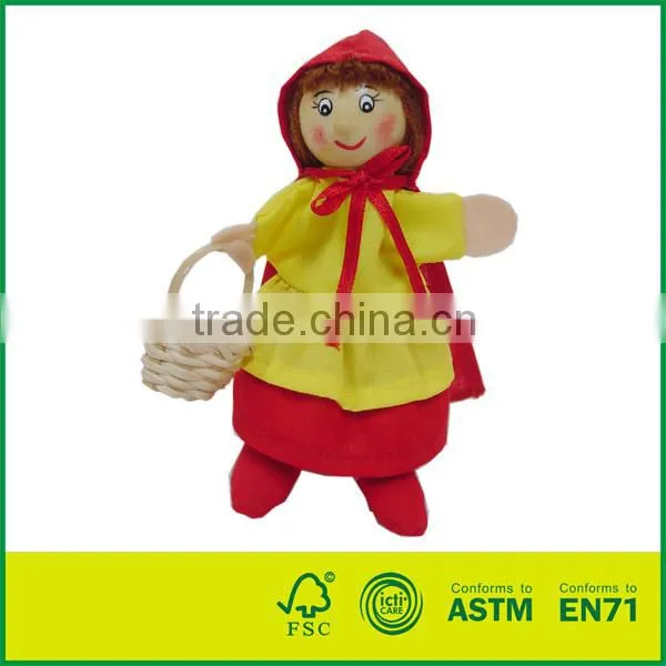 Kids Fabric Toy Wooden Doll
