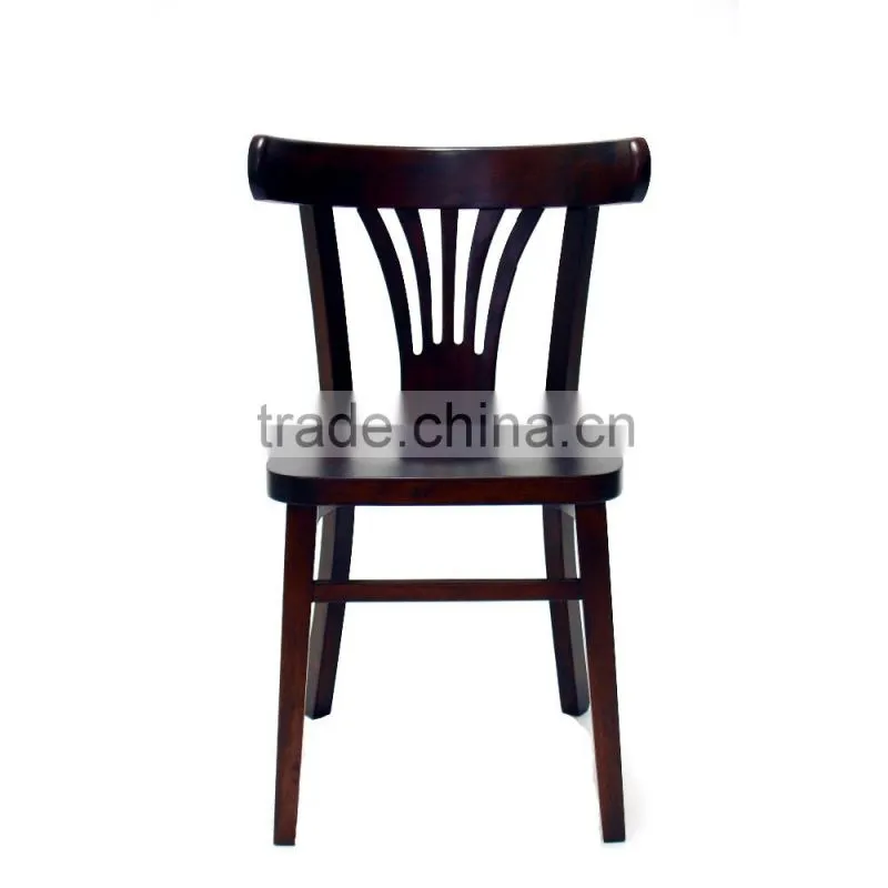 Country garden modern fabric hotel arm wooden teak dining table and chair