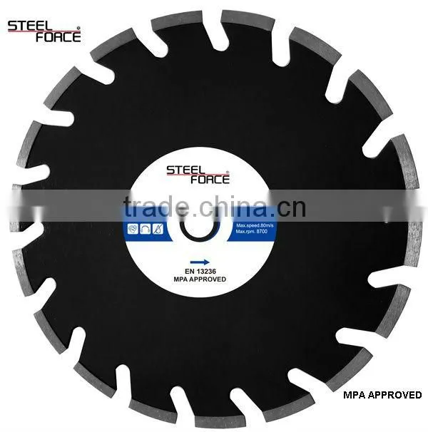 Wide U Gullet Segment Sintered General Purpose Blade U Grooved Granite Saw Blade