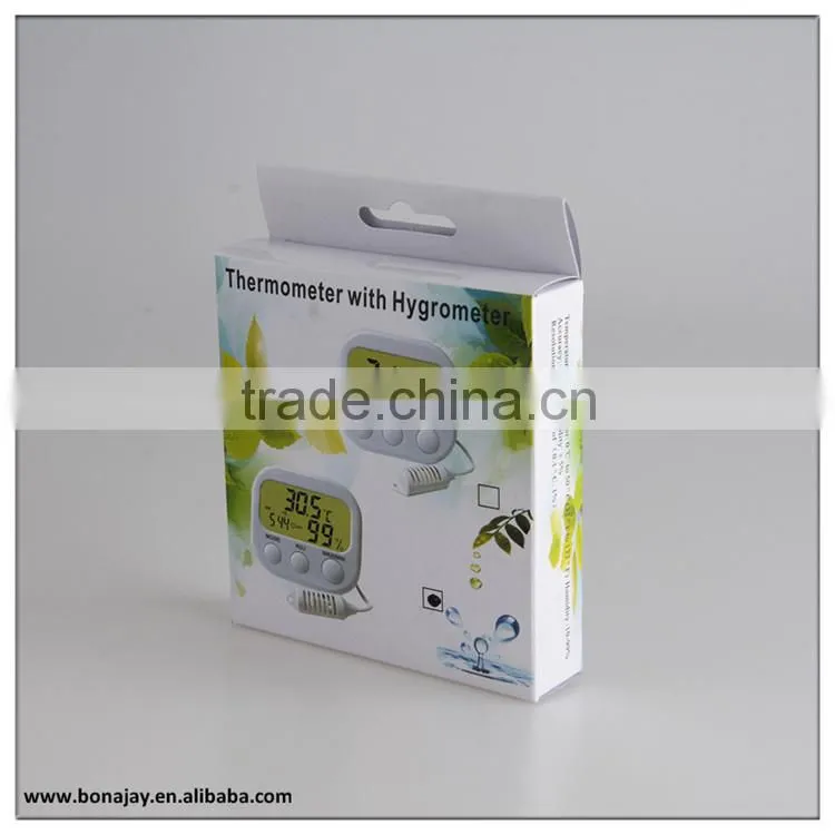 factory wholesale digital thermo hygrometer and clock