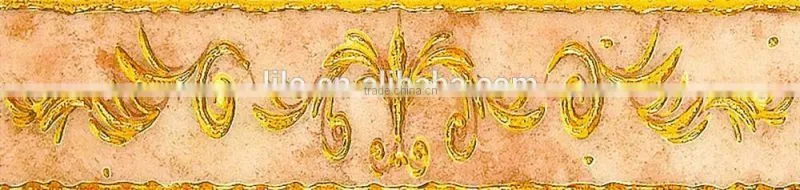 manufacturer of gilding decorative border wall tiles