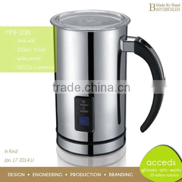 220V GS CE LVD EMC ROHS LFGB SS Cappuccino Milk Frother