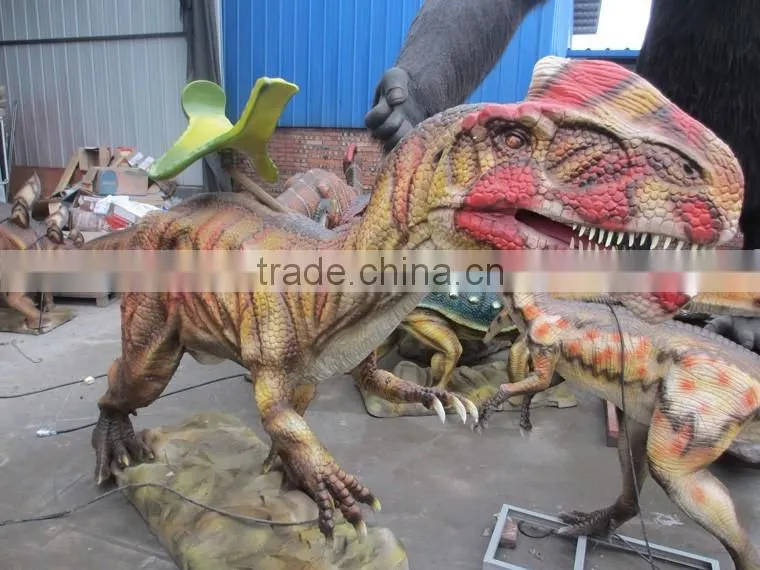New Arrival 2016 coin-operated dinosaur ride for shopping mall
