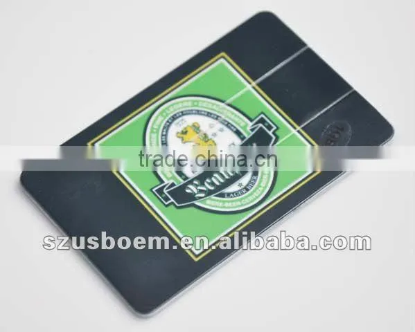 Hot sale plastic USB Credit Card usb stick
