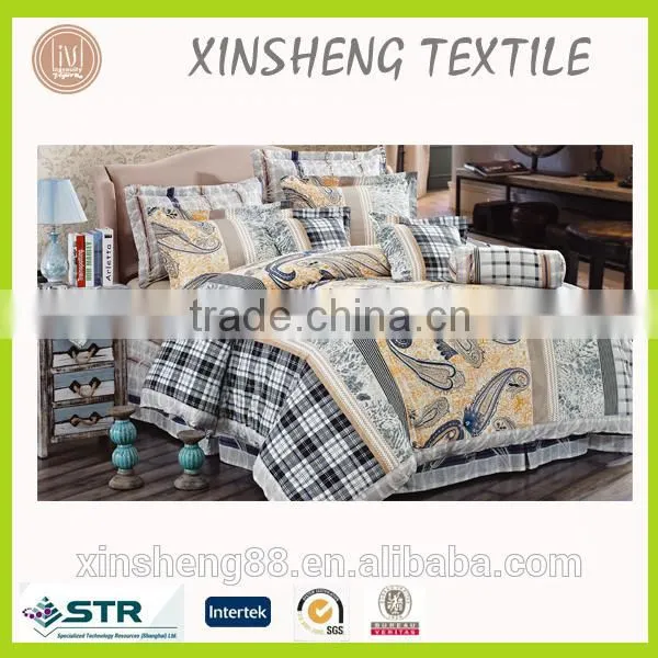 100% cotton reactive print 11pcs comforter set