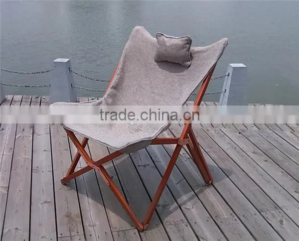 Beach Wooden foldable beach chair