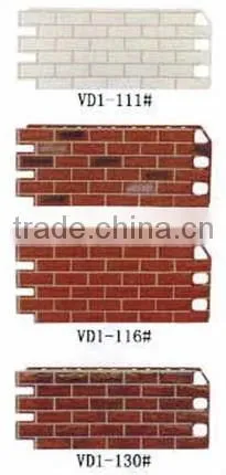archaized brick exterior 3D wall panel