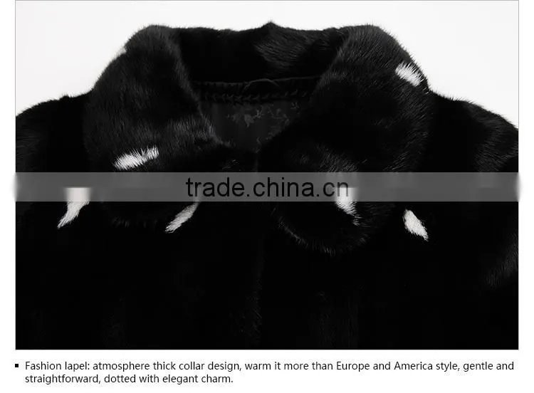 Classic short balck mink fur jacket&coat wholesale