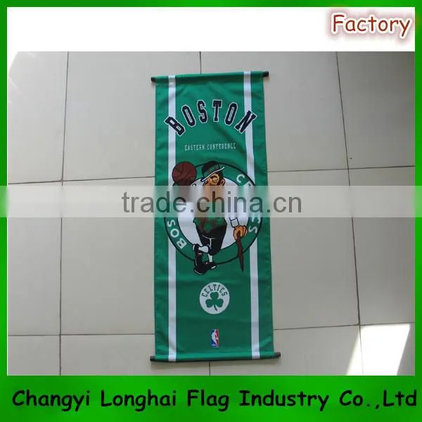custom printed sport advertising flag