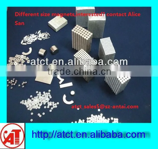 Rare earth neodymium cylinder magnet/ring magnet/disk magnet