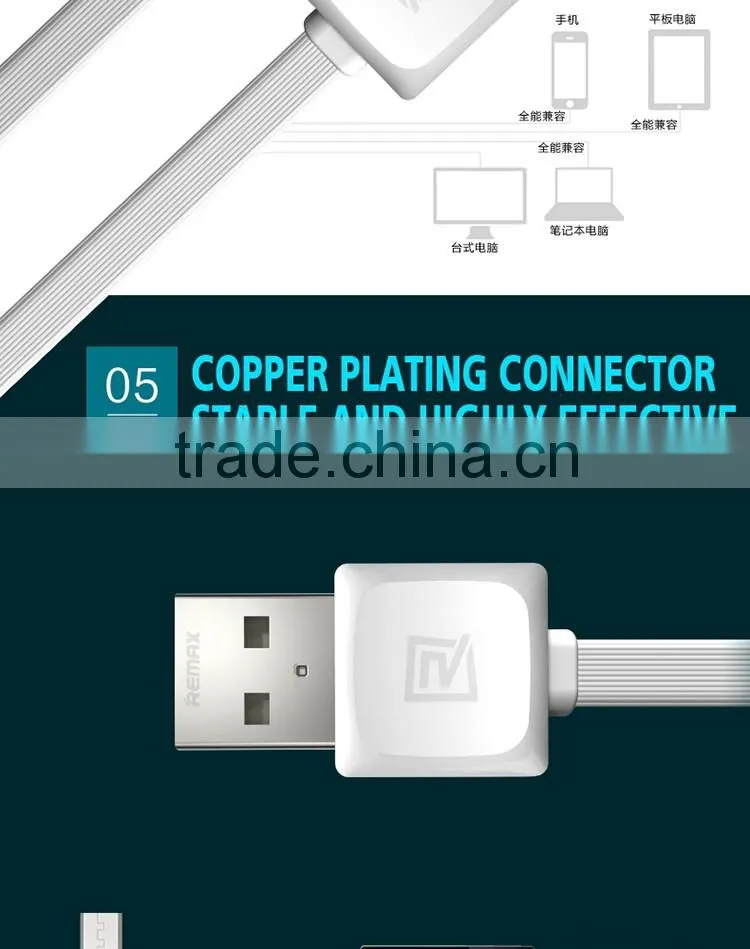 REMAX Fast Data Micro data charging USB cable for Android mobile Phone