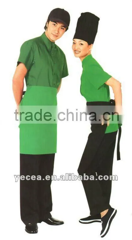 HOT selled unisex Restaurant/chef/housekeeping apron uniform