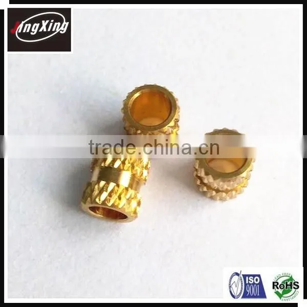 M3X22 Long straight Brass Knurled Threaded Inserts Nut