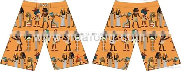 Dolls/toys pattern leisure men beach pants