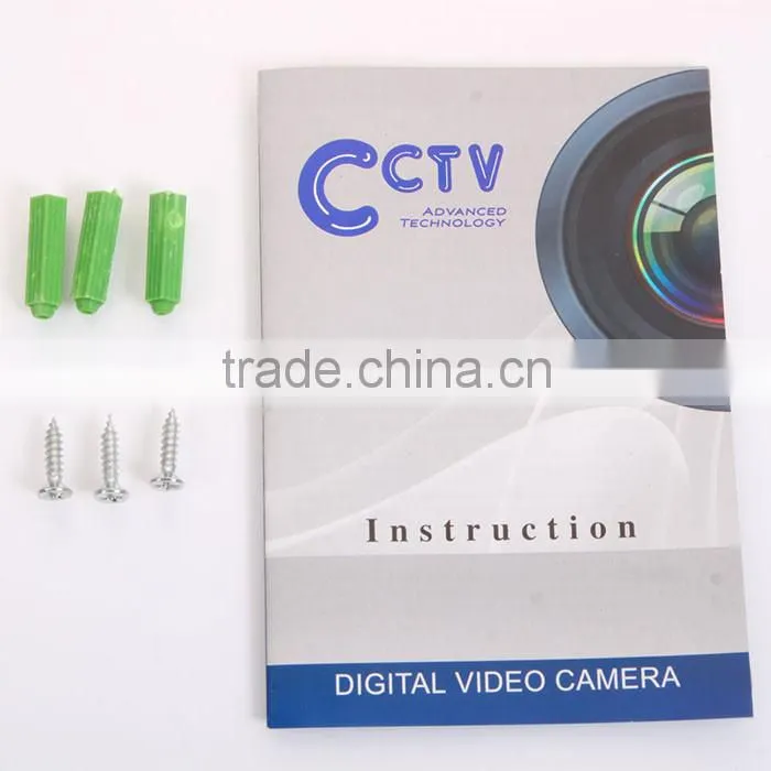200TVL NTSC 6mm 36-LED Waterproof Infrared Security Camera Outdoor Black