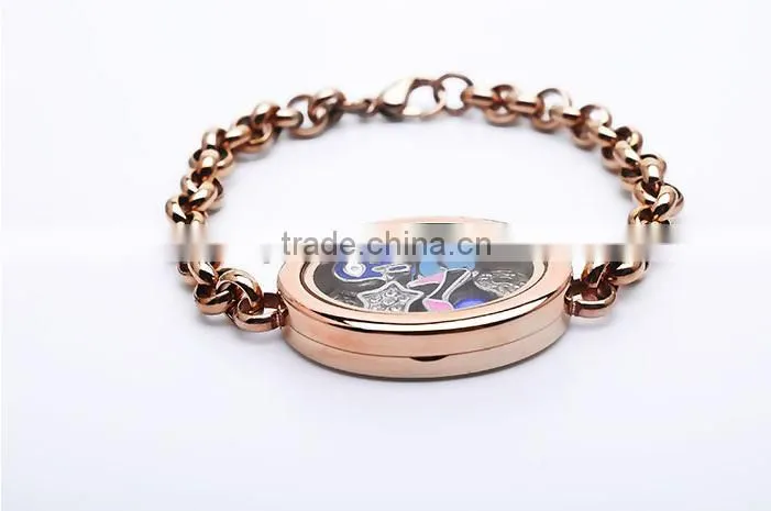 2016 Custom Latest Popular At High Quality Hip Hop Bracelet Lockets Wholesale