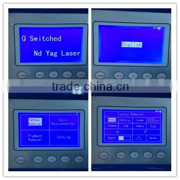 salon use professional laser tattoo removal machine in big sale