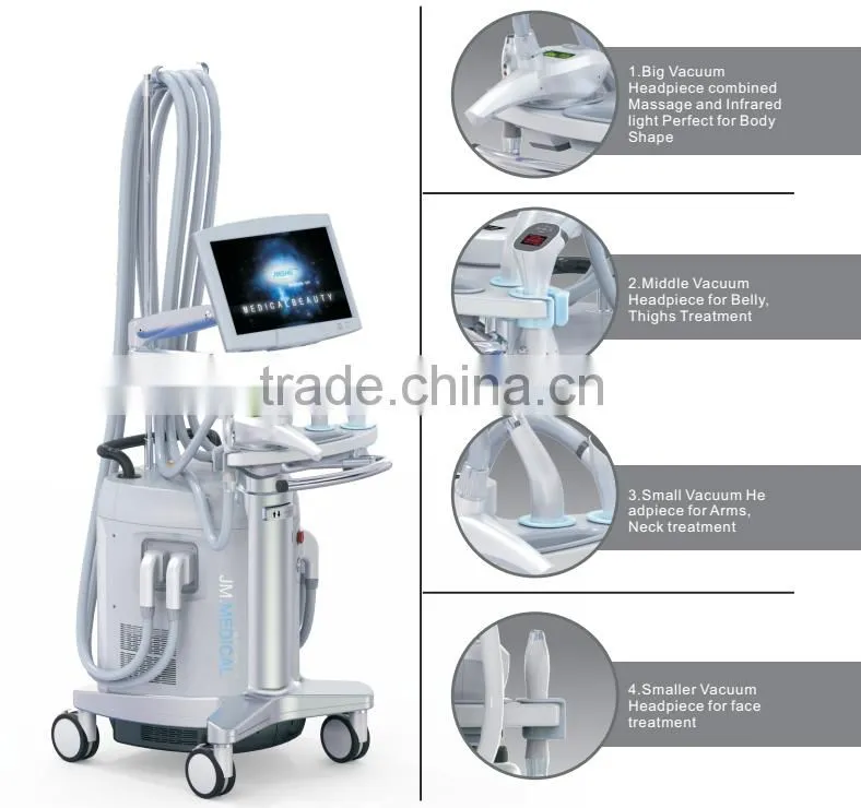Liposuction Massage Vacuum Roller Cavitation Slimming Treatment Machine