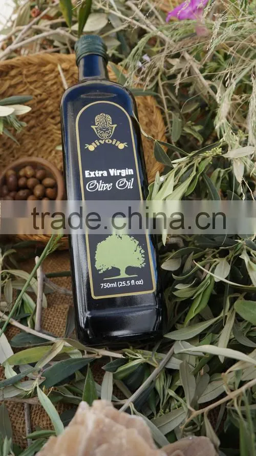 Cold Pressed Extra Virgin Olive Oil. A'Quality Extra Virgin. 100% Extra Virgin Olive Oil. Marasca Glass bottle 750 ml