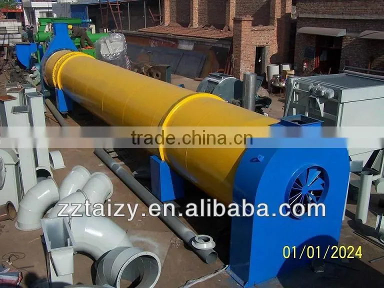 industrial rotary drum drying equipment for commercial used