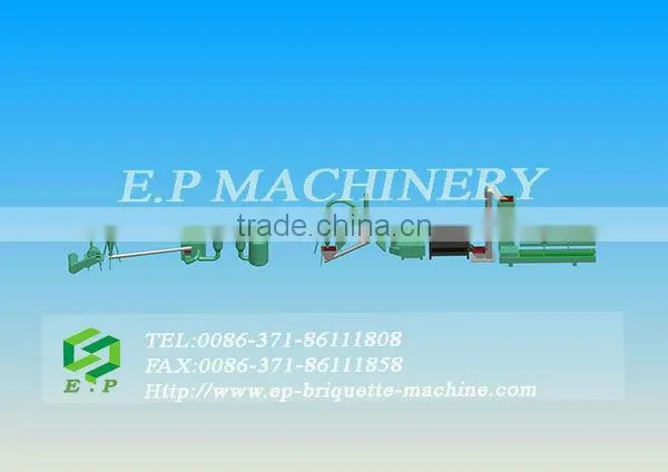 500kg/h wood pellet line/ from crushing part to packing part