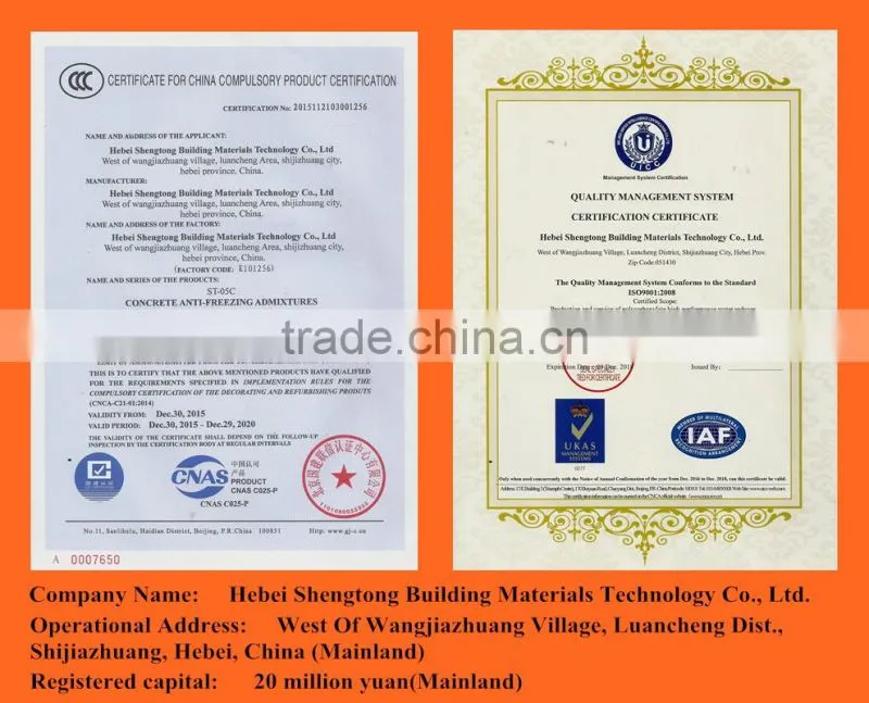 Polycarboxylate Superplasticizer Powder