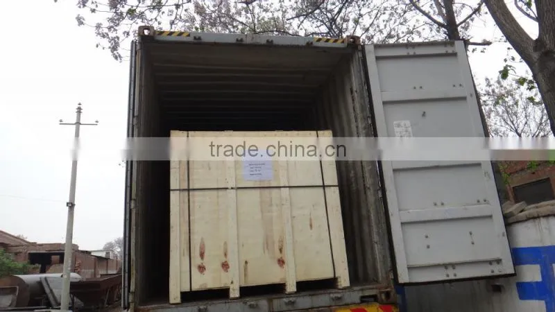 Gasoline engine portable rape thresher
