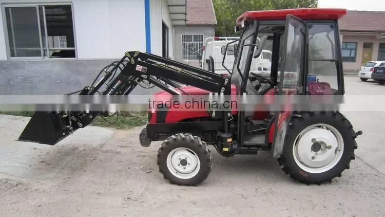 mini garden tractor with joystick control front loader for sale