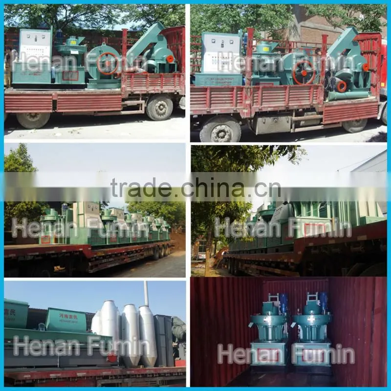 2015 new briquetting press machine, wood pellet production line