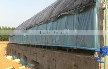 Manual drive ventilation equipment for poultry