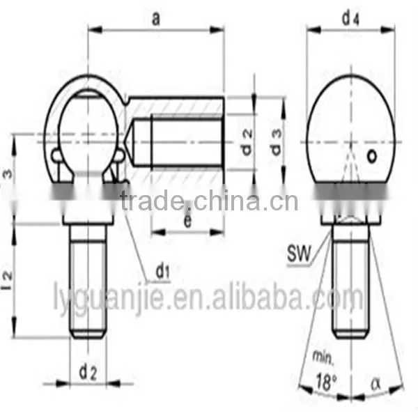 manufacturer low price high quality stainless steel ball and socket joints