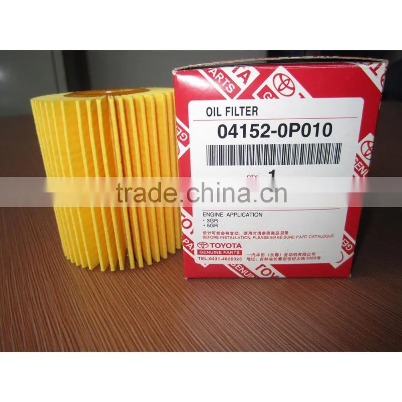 Auto Engine Parts for Toyota Car Oil Filter 04152-0P010