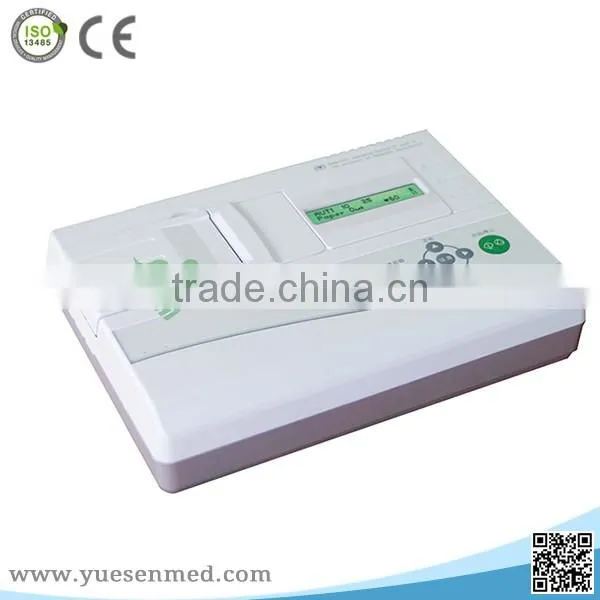 YSECG-03C China hospital 3 channel ecg machine with printer