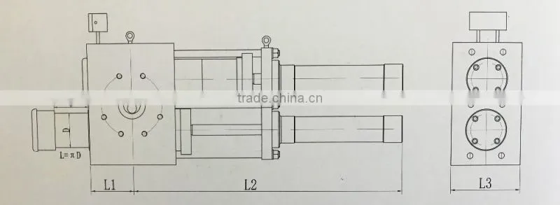 Extrusion processes screen changer quick net changer