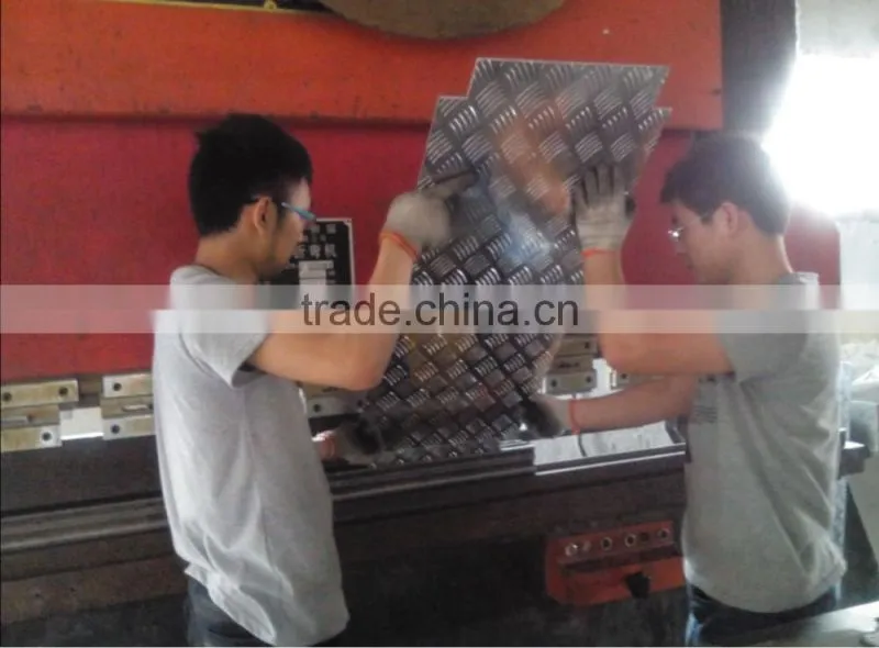 ISO certificated company, OEM Aluminum alloy processing spare parts, aluminum checkered part, hatches