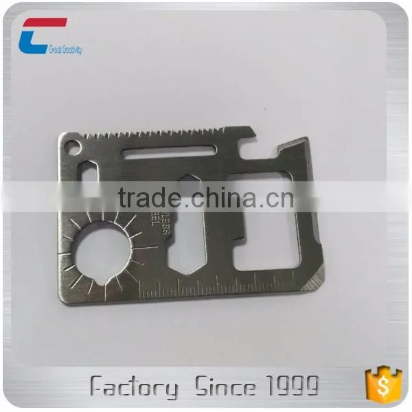 Custom OEM Design Credit Card Size Metal Bottle Opener