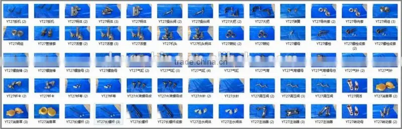 Factory OUTLET /// 2015 hot sale - Good quatily YT27 Rock Drilling Rig - Hand Hammer Rock Drill