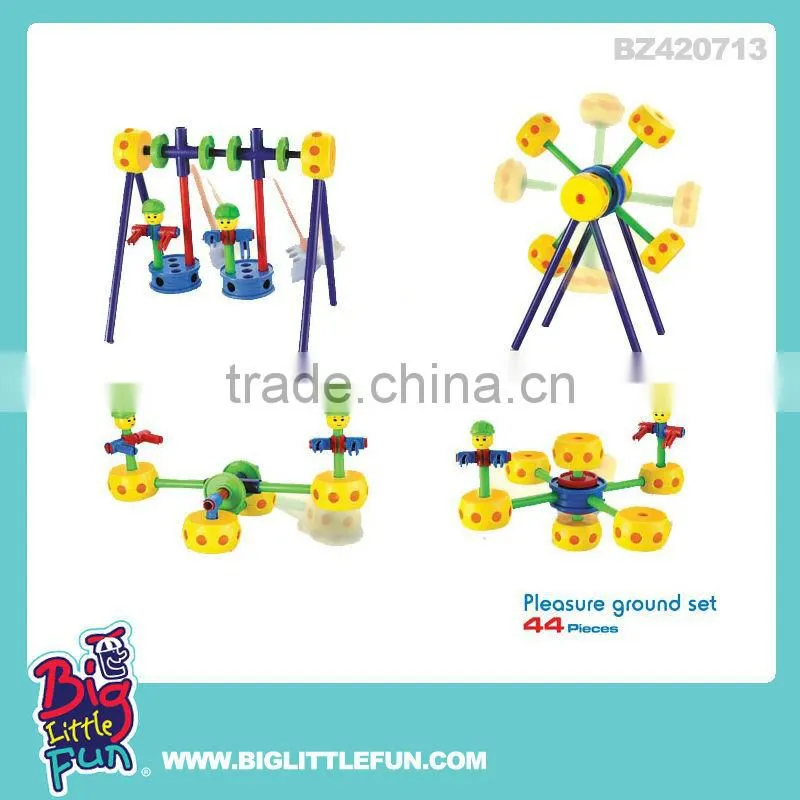 34pcs assemble toy enlighten brick toys