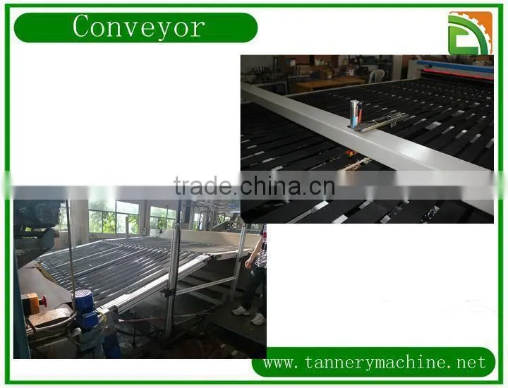 china leather buffing machine conveyor price