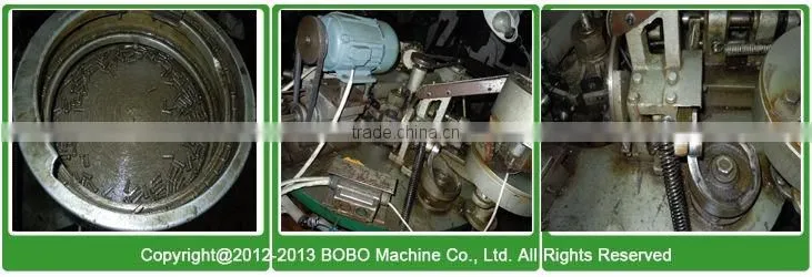 AUTOMATIC BICYCLE SPOKE NIPPLE MAKING MACHINE