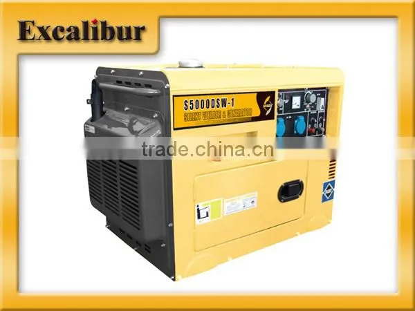 5KW electric Slient diesel welder generator buying from factories China