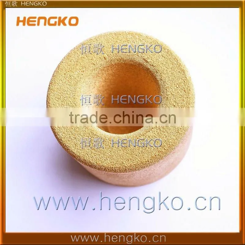 0.2~90 microns micro brass powder sintered hydraulic oil filter cartridge