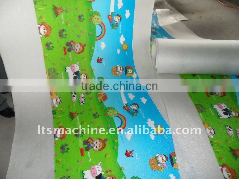 High Effcienty Crawling Mat Foam Laminating Machine