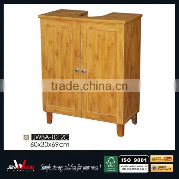 Double Sinks Bathroom Cabinet