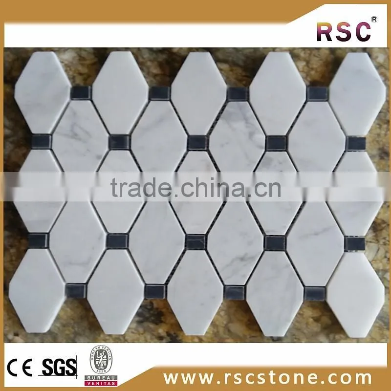 Black marquina marble bathroom flooring tiles