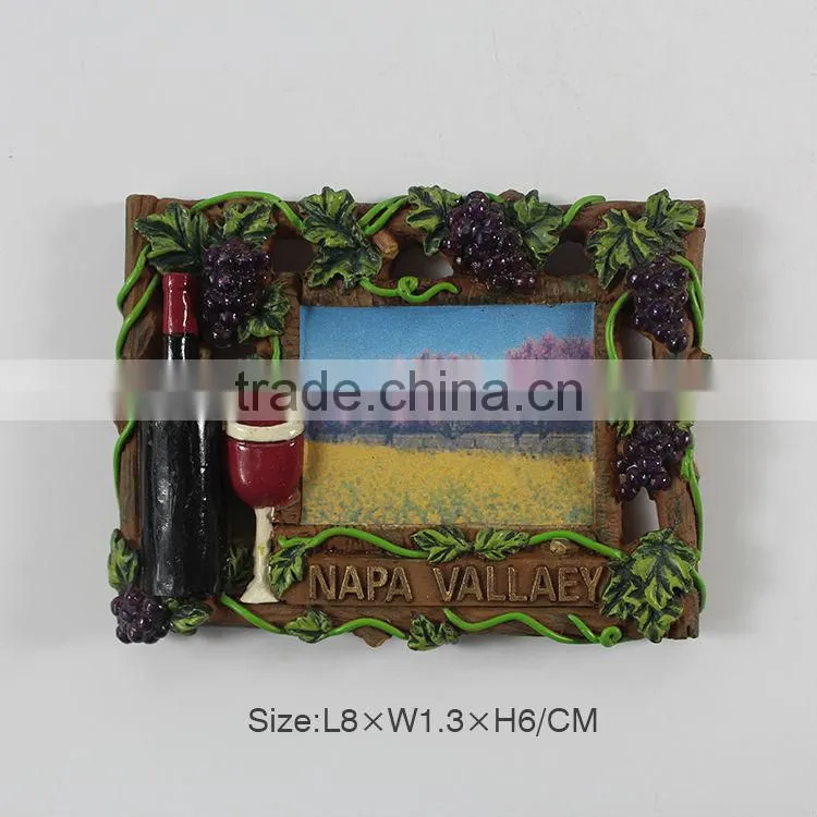 Handmade tourist london fridge magnet