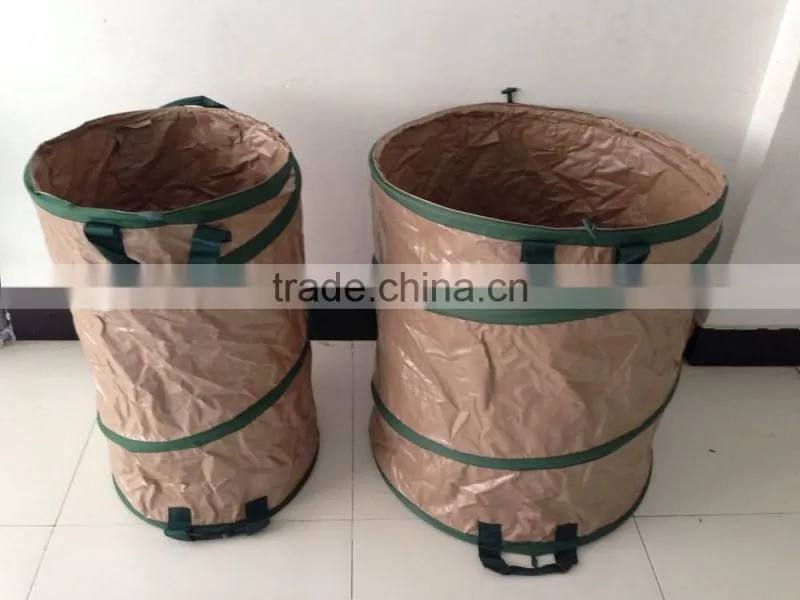 Garden Trash Can,Garden Waste Bag,Garbage Bin