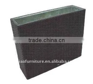 Outdoor or indoor long flower pot