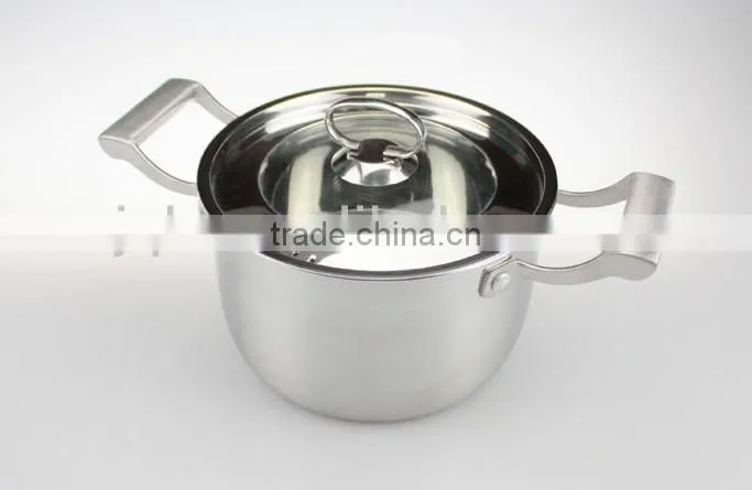 2014 Modern Style Stainless steel 18 8 cookware set
